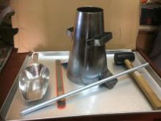 CONO DE ABRAMS SLUMP y PROBETAS TESTIGOS cel 965276102